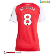 Ženske Nogometnih dresov Arsenal Martin Odegaard #8 Domači 2025-26 Kratki rokavi